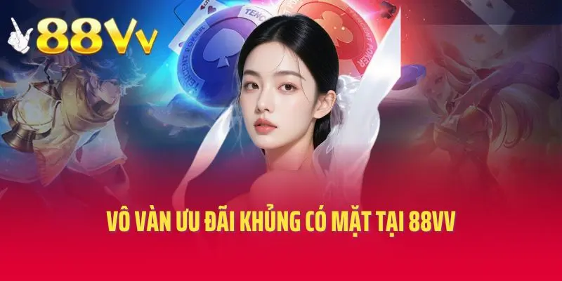 Vô vàn ưu đãi khủng có mặt tại 88vv