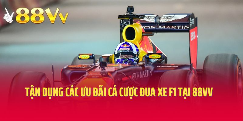 Tận dụng các ưu đãi cá cược đua xe F1 tại 88vv